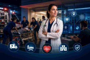 CNAE 8610-1/02: tudo sobre pronto-socorro, UPA, tributação, Fator R, licenças e como estruturar sua unidade de urgência legalmente.