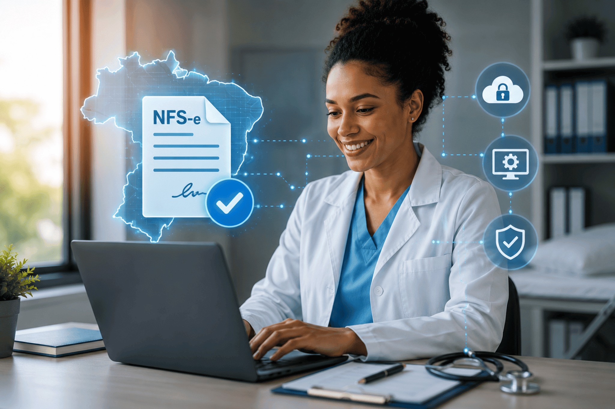 NFS-e nacional em clínicas e consultórios: mudanças no sistema de emissão em 2026