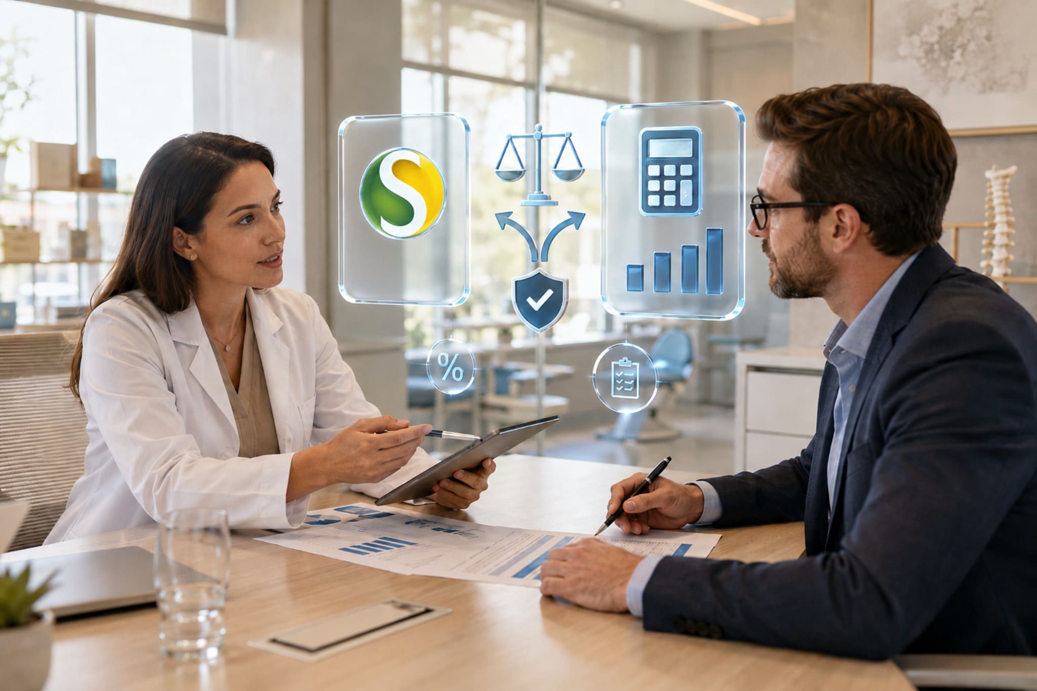 Comparação entre Simples Nacional e Lucro Presumido para médicos, clínicas e profissionais da saúde